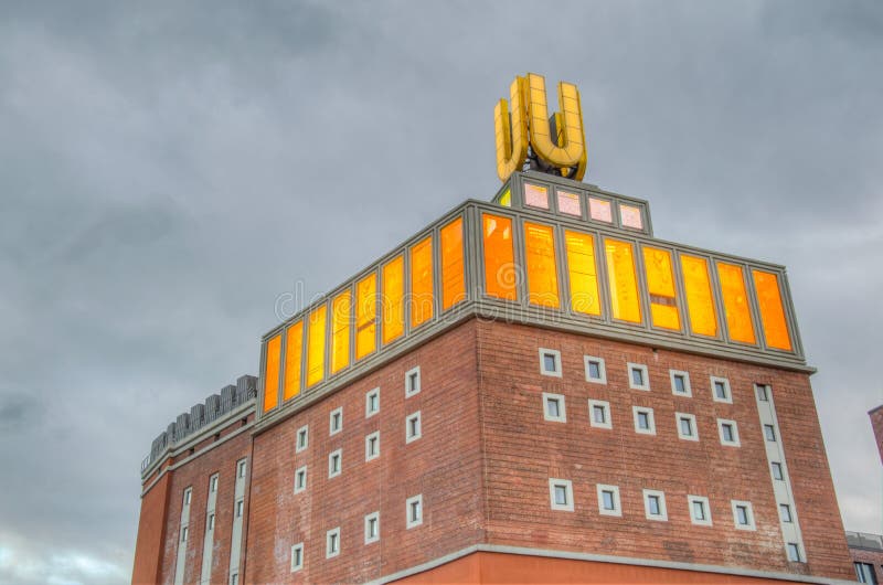 DORTMUND, GERMANY, APRIL 30, 2018: View of the Football Museum in ...