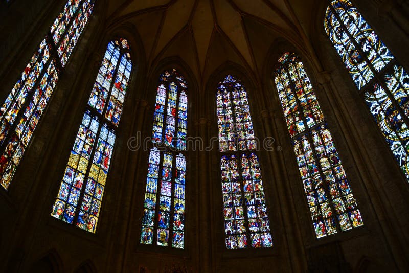 View of Ulm Cathedral in the historical town of ULM, Baden-WÃ¼rttemberg, Germany. View of Ulm Cathedral in the historical town of ULM, Baden-WÃ¼rttemberg, Germany