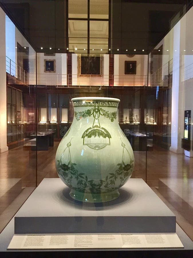 A View of Vase De Paris Inside British Museum Editorial Stock Image