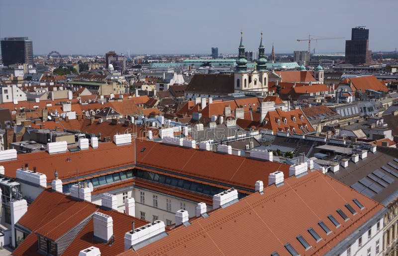View of Vienna royalty free stock image