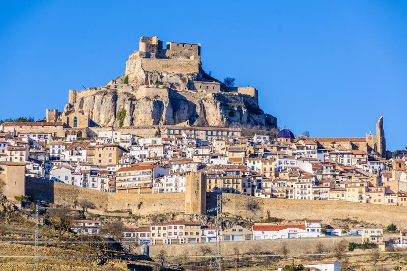 Morella, Spain stock photo. Image of sights, history 28526670