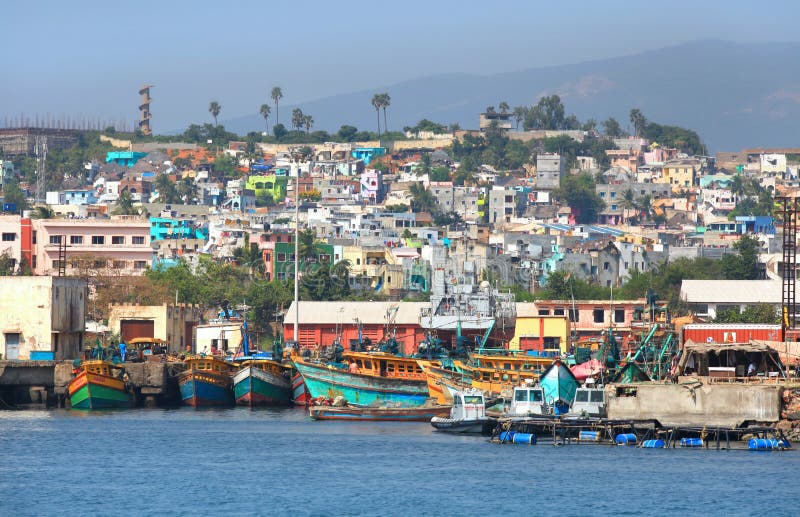 View of Visakhapatnam city