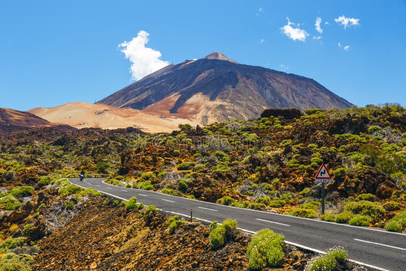 View of the Volcano El Teide