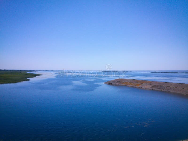 View from the Volga River To the City of Kostroma Standing on the Shore