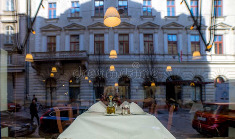 Restaurant, showroom, reflex, Budapest, Hungary