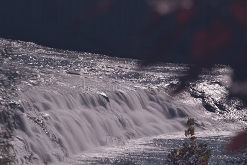 White Rock Lake Spillway, Dallas, Texas Stock Image Image of city