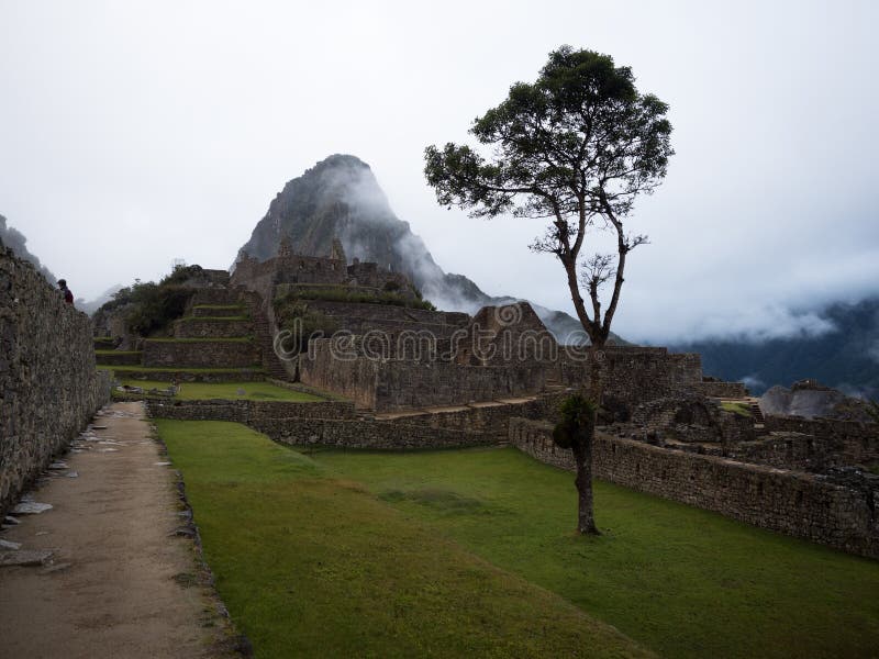 Inca town of Machu Picchu, Peru royalty free stock images Inca town of Machu Picchu, Peru royalty free stock images