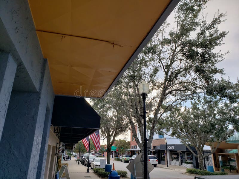 Views of Downtown Clermont, Florida in Summer Editorial Image Image