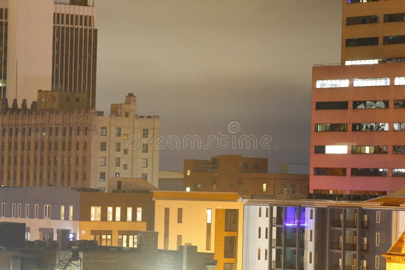 Various Views of Evansville, Indiana Stock Photo Image of city