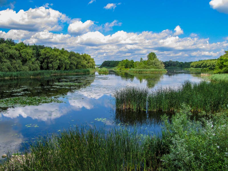 Views of Hungarian Nature Reserve Kis Balaton Little Balatonin the Near ...