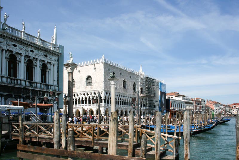 Venice, Italy - June 21, 2010: Views of the most beautiful canal of Venice - Grand Canal water streets boats gondolas mansions alo stock photos Venice, Italy - June 21, 2010: Views of the most beautiful canal of Venice - Grand Canal water streets boats gondolas mansions alo stock photos
