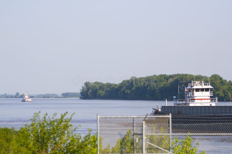 View at Newburgh Lock and Dam on the Ohio River, Newburgh, Indiana