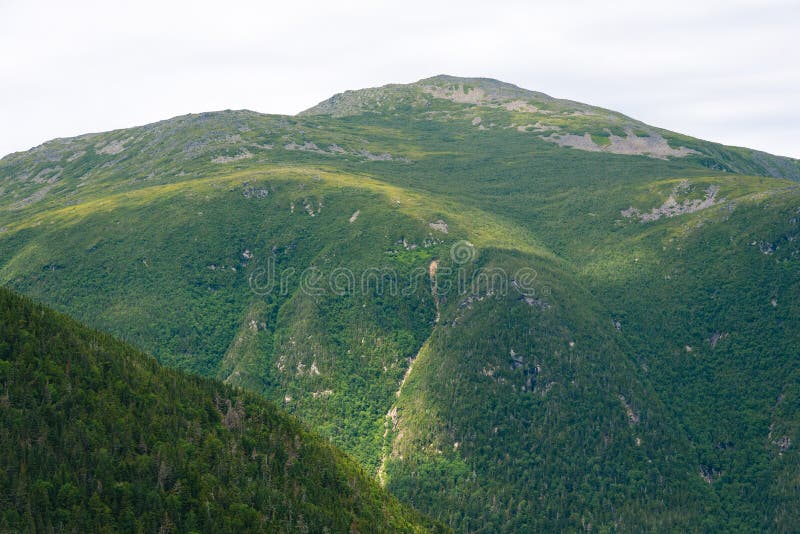 Views Of The White Mountains From Mount Washington New Hampshire Stock