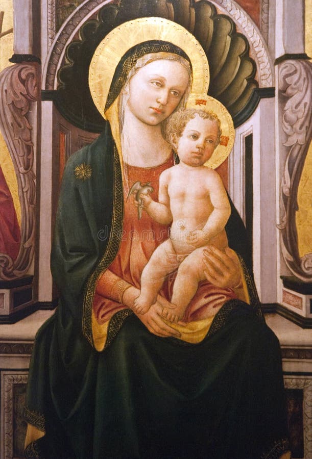 Vigin Mary with baby Jesus