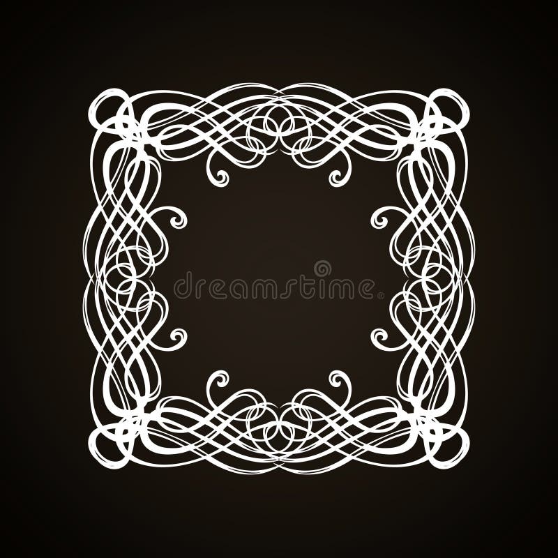 Vignette Vector Drawing Stock Vector Illustration Of Decor