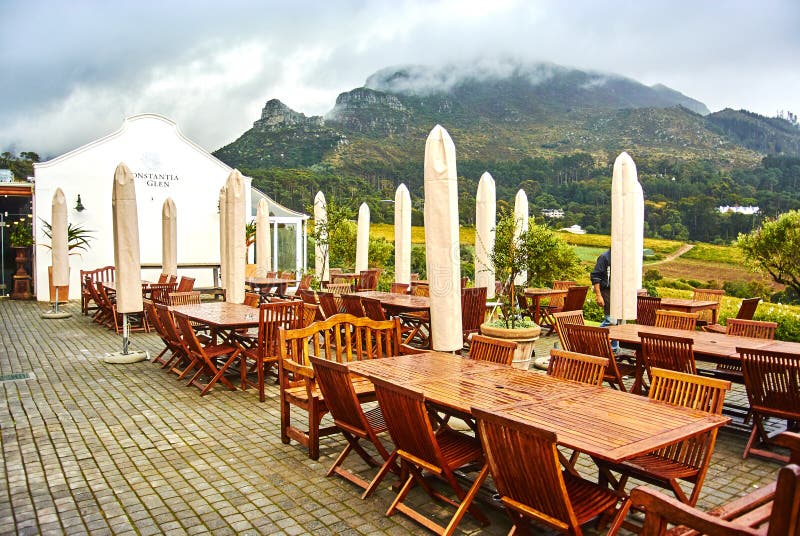 Vignobles dans Constantia Cape Town photos stock Vignobles dans Constantia Cape Town photos stock