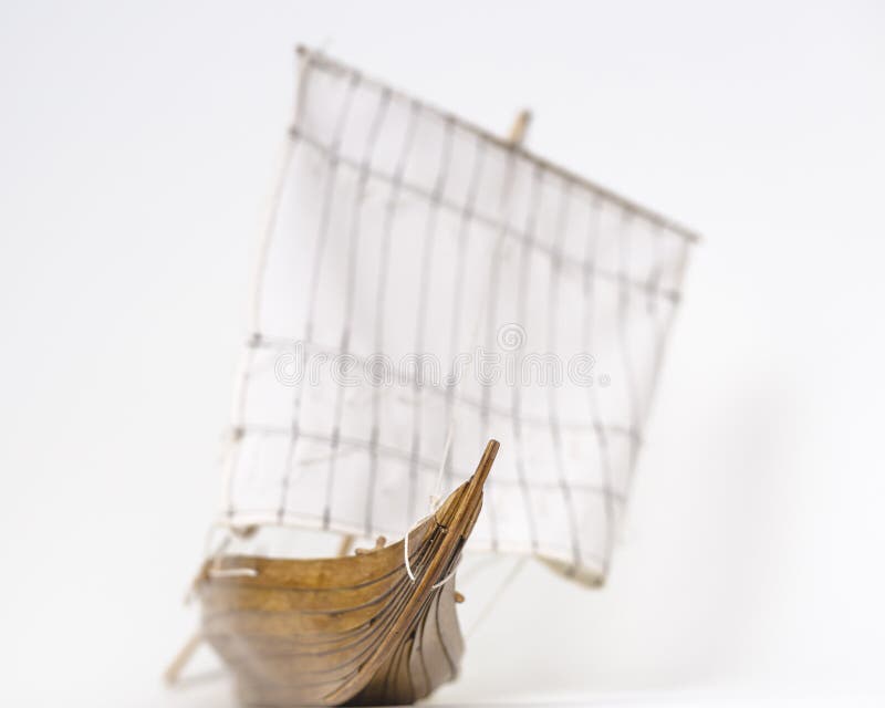 Viking boat model