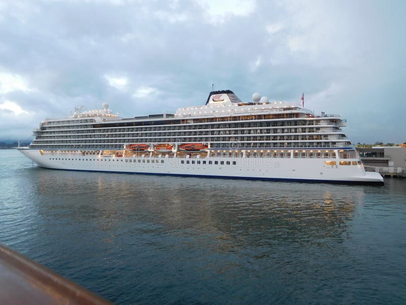 Viking Cruise Ship Viking Sea arkivbilder