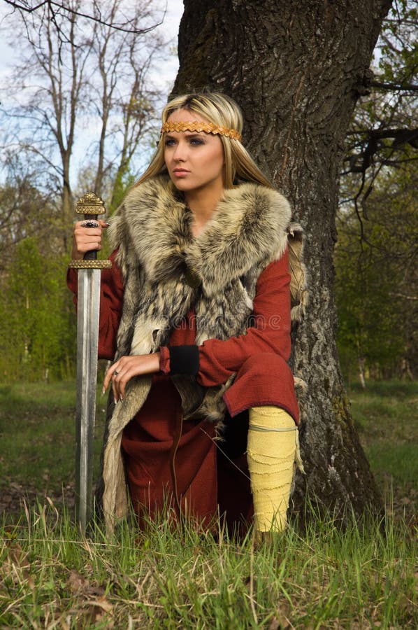 Viking girl warrior