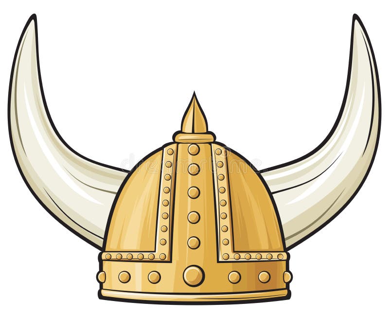 Viking Helmet stock vector. Illustration of general, knight 23936990