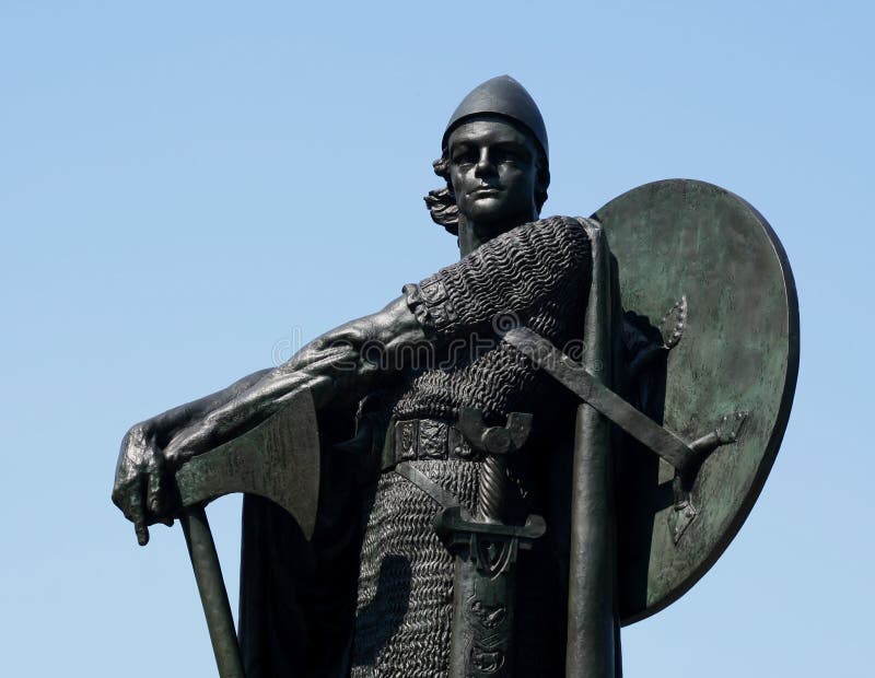 Viking Statue stock photo. Image of icon, archaeological 6070178
