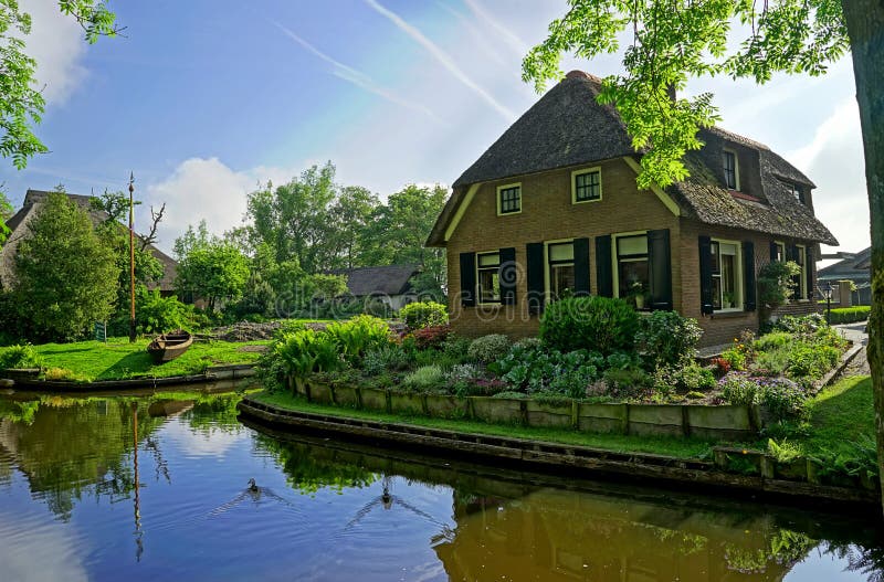 Vila Bonita imagem de stock royalty free