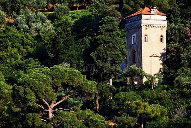 Portofino village on the Ligurian Coast, Italy. Portofino village on the Ligurian Coast, Italy