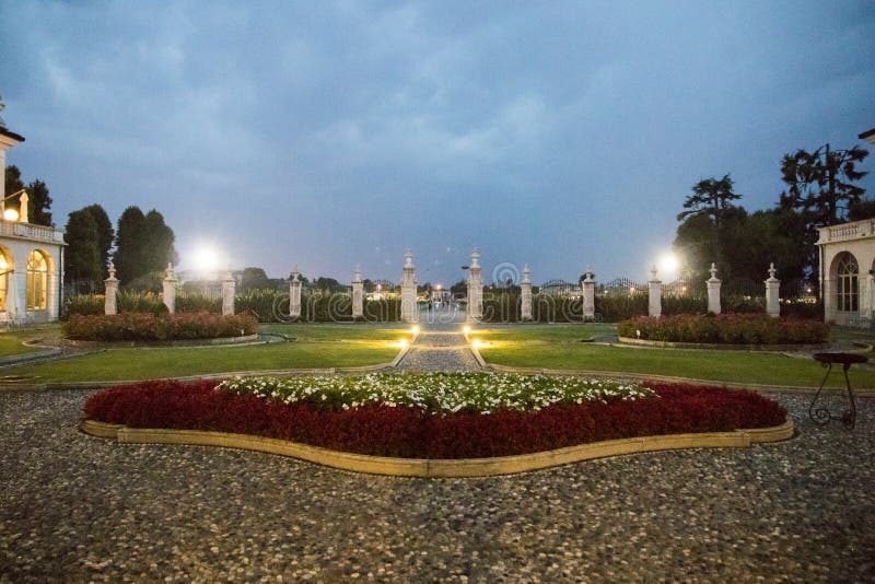 Villa Fenaroli Palace, Rezzato, Italy Editorial Image - Image of ...