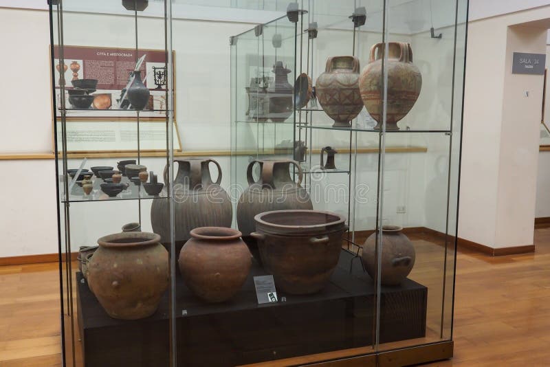 Aristocratic grave goods originating from Falerii in the National Etruscan Museum of Villa Giulia in Rome, Italy. The Greece ceramic documents the flourishing of the aristocracy in the fifth century. They document the influence of the Etruscan on the populations like the Faliscan due to the geographic proximity in the northern Lazio, on the Etruscan side of the Tiber River. Created in 1899, the Etruscan Museum of Villa Giulia houses works from pre-Roman Italian antiquity, especially from the Etruscan world. Among the museum’s most valuable objects are a sarcophagus from the year 520 BC, as well as several terracotta figures such as the Apollo of Veii and the image of Hercules and Apollo vying for the deer, both from 510 BC. The museum also presents a great collection of precious objects from antiquity to the 19th century. Aristocratic grave goods originating from Falerii in the National Etruscan Museum of Villa Giulia in Rome, Italy. The Greece ceramic documents the flourishing of the aristocracy in the fifth century. They document the influence of the Etruscan on the populations like the Faliscan due to the geographic proximity in the northern Lazio, on the Etruscan side of the Tiber River. Created in 1899, the Etruscan Museum of Villa Giulia houses works from pre-Roman Italian antiquity, especially from the Etruscan world. Among the museum’s most valuable objects are a sarcophagus from the year 520 BC, as well as several terracotta figures such as the Apollo of Veii and the image of Hercules and Apollo vying for the deer, both from 510 BC. The museum also presents a great collection of precious objects from antiquity to the 19th century.