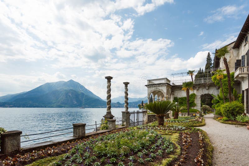 Villa Monastero in Varenna, Italy Editorial Photography Image of