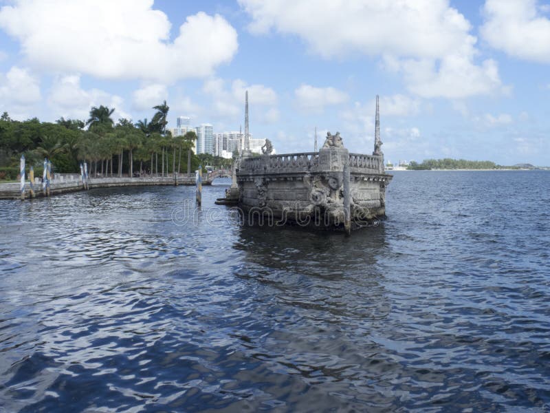 Villa Vizcaya, Miami fotografia stock libera da diritti Villa Vizcaya, Miami fotografia stock libera da diritti