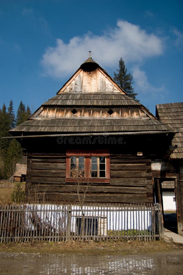 Village architecture in Slovakia