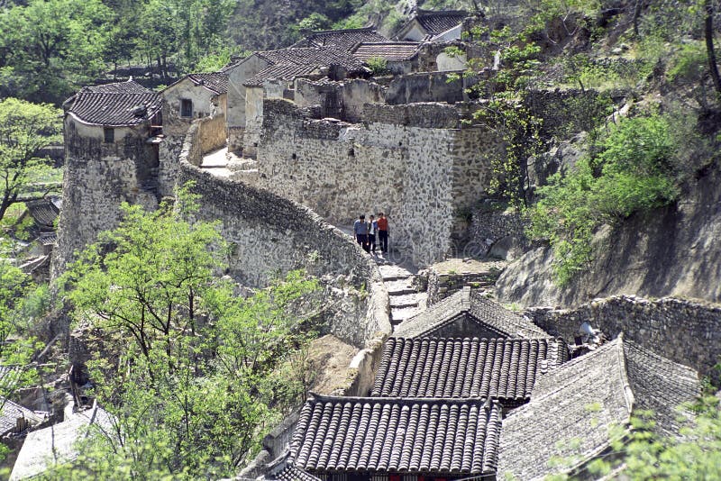 Village chinois photo stock Village chinois photo stock