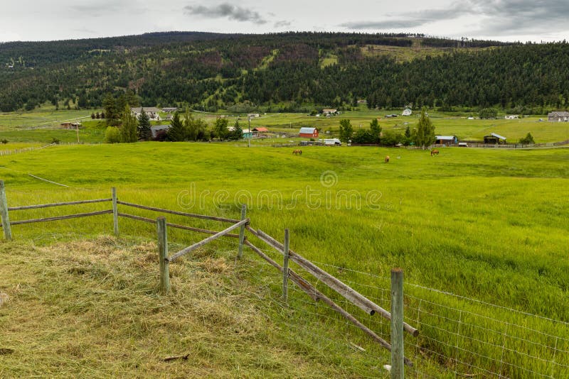 Village at Clinton in British Columbia Canada Editorial Photography