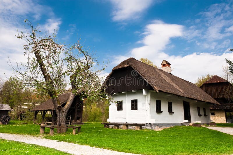 Village house royalty free stock photography