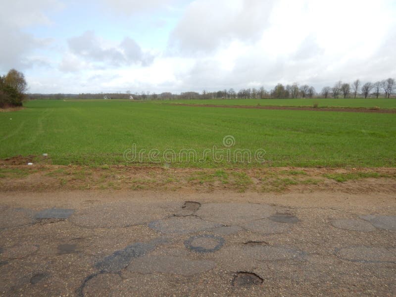 Village landscape. royalty free stock photo Village landscape. royalty free stock photo