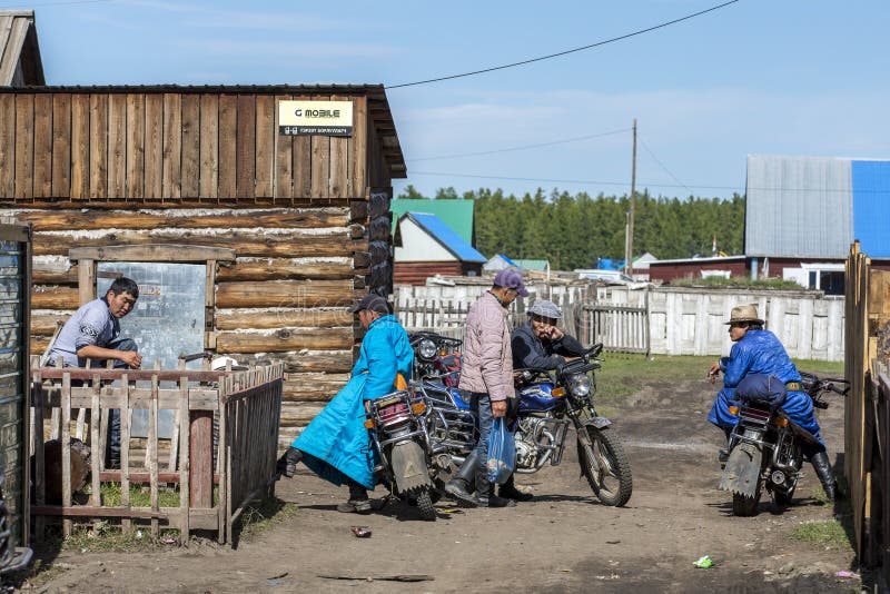 Village life of rural Mongolia