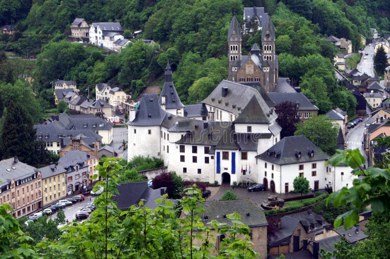 Village in Luxembourg stock image. Image of museum, village 3253089