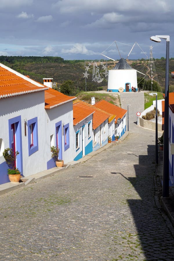 Village of Odeceixe stock photo. Image of house, colorful 185974360