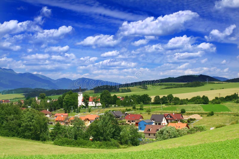 Village in Summertime