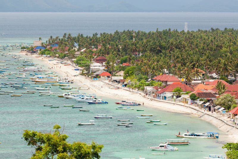 Village à nusa lembongan photographie stock Village à nusa lembongan photographie stock