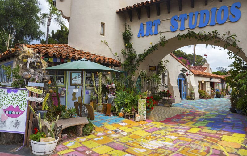 Villaggio spagnolo Art Studios Balboa Park San Diego California