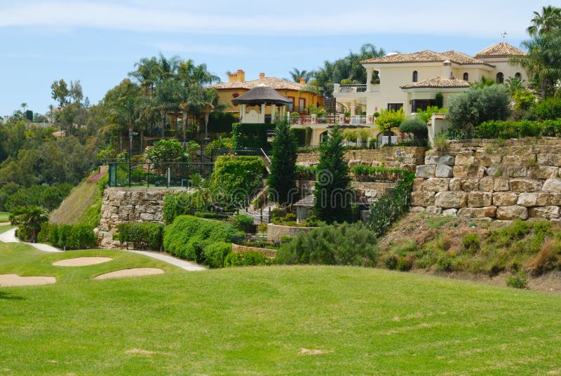 La quinta golf, a resort in Marbella, near Banus port in Andalusian, spain. La quinta golf, a resort in Marbella, near Banus port in Andalusian, spain