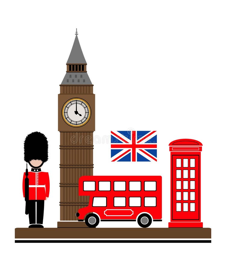 Ville de Londres Illustration de vecteur avec des symboles de Londres illustration de vecteur Ville de Londres Illustration de vecteur avec des symboles de Londres illustration de vecteur