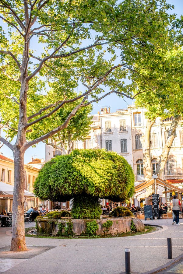 Ville D'AixenProvence Dans Les Frances Photo éditorial  Image du