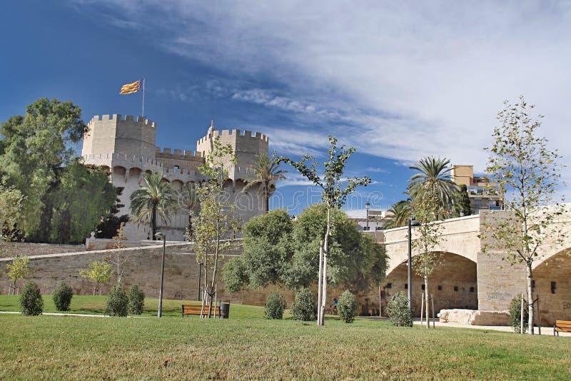 Ville de Valence, Espagne photographie stock Ville de Valence, Espagne photographie stock