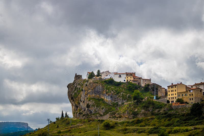Ville rurale de Xodos photo libre de droits Ville rurale de Xodos photo libre de droits