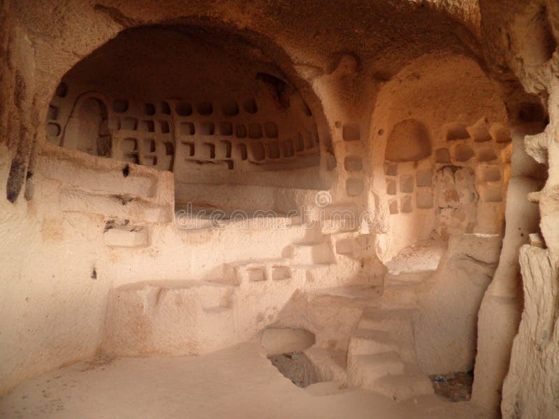 Ville souterraine de Cappadocia photo stock Ville souterraine de Cappadocia photo stock