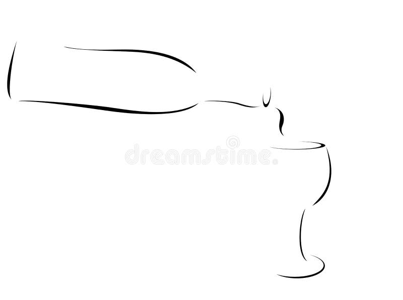 Vin, abstrait illustration stock Vin, abstrait illustration stock