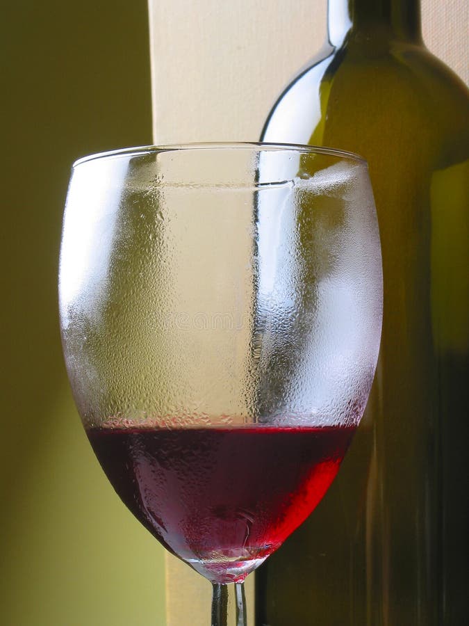 Vin et glace image stock Vin et glace image stock